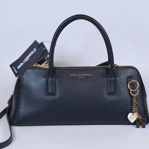 Karl Lagerfeld Paris Handbag Structured Elegance With Iconic Details